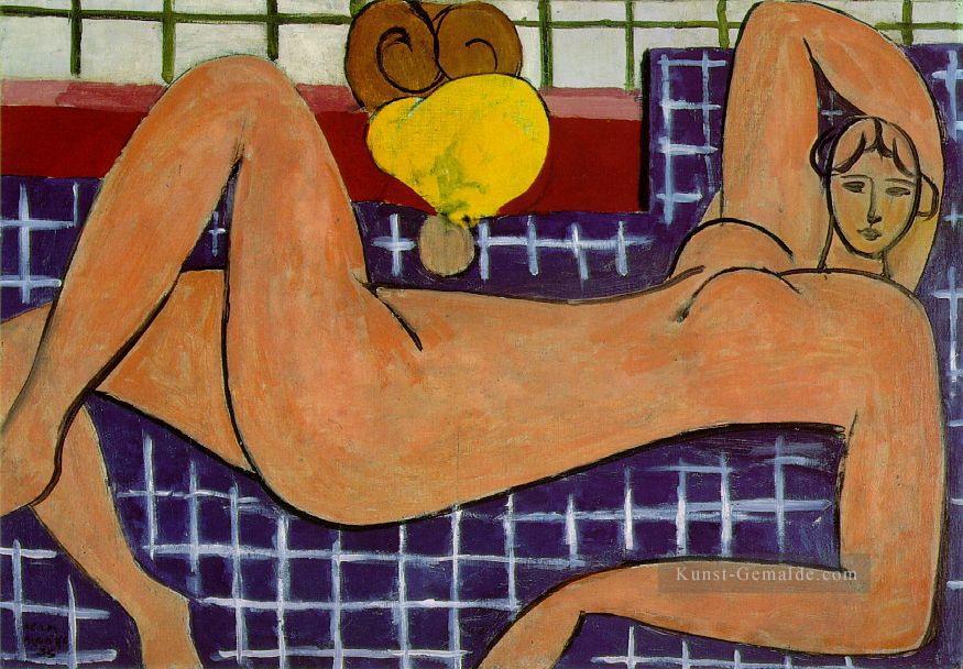 Große Liegen Nackt the Pink Nude abstrakte Fauvm Henri Matisse Ölgemälde